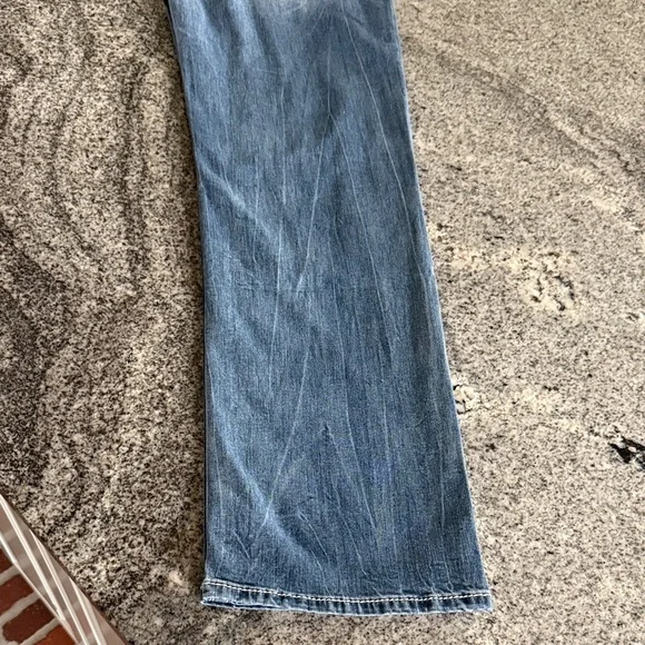 Miss Me Gone Mayhem Slim Wide Mid Rise Sz 29 x 34 - Picture 9 of 11